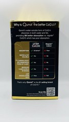 Qunol Ultra CoQ10 100mg dietary supplement 120 softgels 08/28 Box Damaged