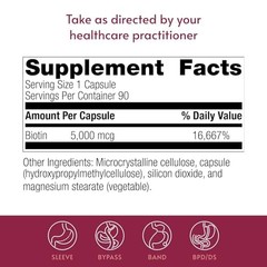 Bariatric Advantage Biotin 5,000 mcg – for Bariatric Surgery Patients –