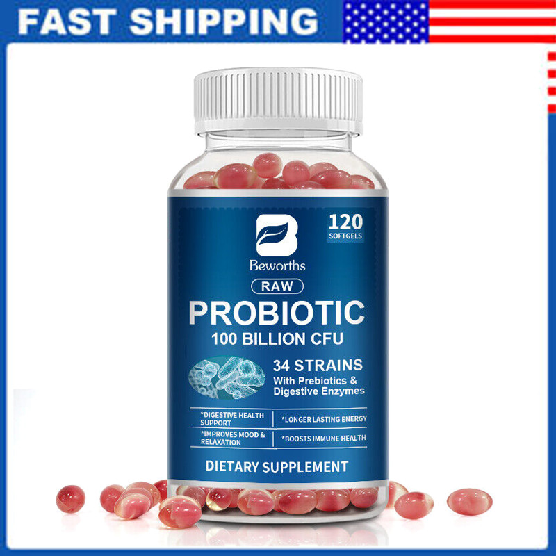Digestive Enzymes Complex Prebiotics & Probiotics for Digestive Gut Health