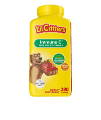 L’il Critters Immune C Plus Zinc & Vitamin D 290 ct Gummies SEALED NEW