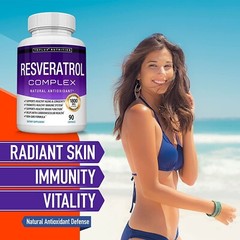 ▶Resveratrol Maximum Strength 90 CAPSULE Premium Formula Anti-Aging Antioxidant