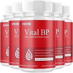 (5 Pack) Vital BP Advanced Blood Support Vitamin Formula VitalBP – 300Capsules
