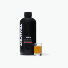 Tranont GLOW. Strawberry Banana. Advanced Collagen 15 fl oz