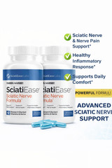 2 Pack SciatiEase Labs Sciati Ease Sciatic Nerve Formula 120 Cap Exp 12-2026