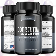 (3 Pack) Progentra Advanced Male Support Max Supplement Pro Gentra 180 Capsules
