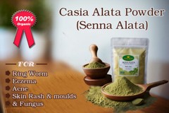 casia alata leaves powder for Skin rash Mould and fungus smooth skin 80g/50g/30g