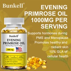 Evening Primrose Oil Capsules 1000MG with GLA -Anti-Aging,Whitening Capsules