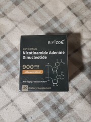 Biyode Liposomal NAD+ with Resveratrol – Anti-Aging – 100 capsules – Exp 11/26