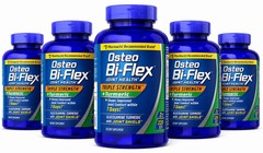 5 Pack Osteo Bi-Flex Triple Strength Joint Health + Turmeric 220 Ct – Exp 2028