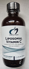 Liposomal Vitamin C Liquid 1000mg Immune Support High Absorption Lemon 4oz