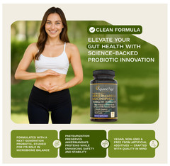 Akkermansia Muciniphila Probiotic Gut Health Berberine Weight Support 90Cp
