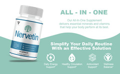 (2 Pack) Nervetin Nootropic Supplement, Nervetin Maximum Strength (120 Capsules)