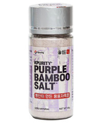 KPURITY Artisan YongYung 9 Times Roasted Purple Bamboo Salt Powder 45g Alkaline