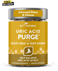 Eu Natural Purge Uric Acid Flush – Eat & Drink What You Want – Uric Acid Support