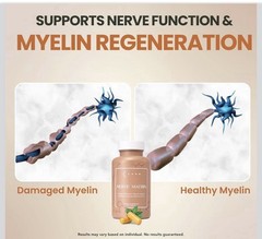 Lune Nerve Matrix Nerve Support Tingling Burning Numbness 60 Caps