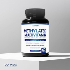 Methylated Multivitamin (Methylated and Activated Vitamins Only – Methylated B C