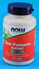 NOW Foods Saw Palmetto Extract 90 Softgels Men’s Prostate Support Exp 08/2026