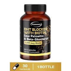 DHT Blocker Capsules – Saw Palmetto, Biotin,Beta-sitosterol – Boosts Hair Growth