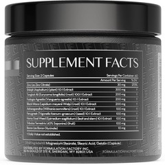 Formulation Factory Self Obsessed Masculine Vitality & Testosterone Support…