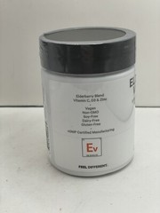 2x Codeage Elderberry Vitamins, 90 Capsules Each Container 2 Containers- New