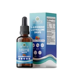 L-Arginine L-Citrulline Drops Liquid, L-Arginine for Men with Boron and Zinc, Hi