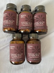 5 sealed bottles of BIOMA Feminine Health Synbiotic Urinary Tract Wellness NEW