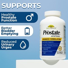 Prostate Supplements for Men’s Health – Saw Palmetto, Vitamins, 270 Count