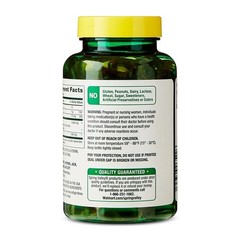 Spring Valley Fish Oil Omega-3 Softgels for Heart Health, 1000 mg, 60 Count