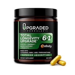 Upgraded Formulas Total Longevity Upgrade 60 caps 30 Servings