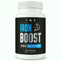 Iron Boost Pro Advanced Performance Supplement for Men 60 Capsules Pack 3