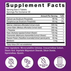 Force Factor Somnapure Drug-Free Sleep Aid for Adults 60 Count (Pack of 1)