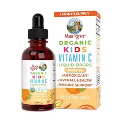 MaryRuth’s Organic Orange Vanilla Kids Vitamin C Liquid Drops 2 fl. oz.