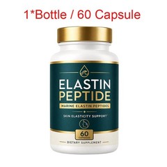 3x Elastin Peptide Skin Tightening Supplement, Skin Elasticity, 60 Count – USA