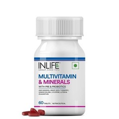 INLIFE Multivitamin & Minerals Tablets For Men & Women (60 Tablets)