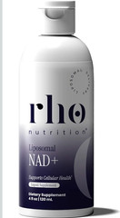 Rho Nutrition Liposomal NAD+ – 4 fl oz | Ultra-High Absorption Liquid Supplement