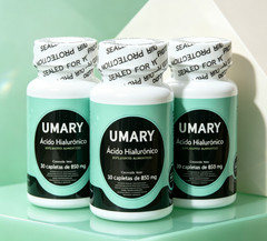 3 bottles Hyaluronic Acid 30 Capsules 850mg Daily Health Supplement New US