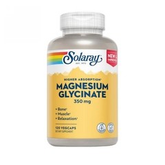 Magnesium Glycinate 120 Count 350 mg by Solaray