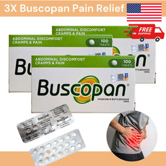 3X 10mg 100 tablets Irritable Abdominal Discomfort Cramps Pain Relief Free Ship
