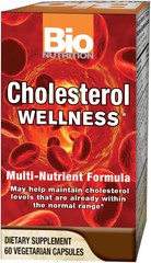 Bio Nutrition Cholesterol Wellness [Multi-Nutrient Formula] 60 veg capsules
