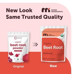 Organic Beet Root Powder 32oz Water Soluble Concentrated Micro Ingredients