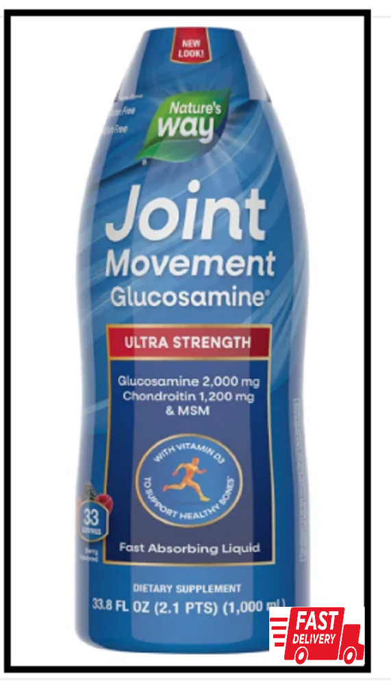 Wellesse Joint Movement Glucosamine Chondroitin MSM Joint Health, 33.8 Ounces