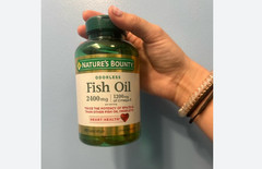 Nature’s Bounty Fish Oil Odorless Softgels — New Sealed, Omega-3