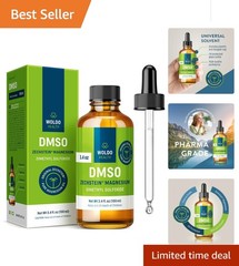 High-Purity DMSO 60% & Zechstein Magnesium 40% Oil – 3.38oz Glass Dropper Bottle