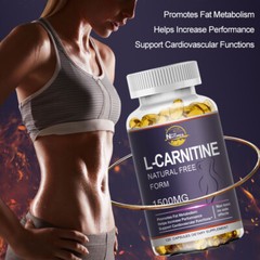 ACETYL L-CARNITINE 240Capsules Nervous System Health Antioxidant Support 1500mg