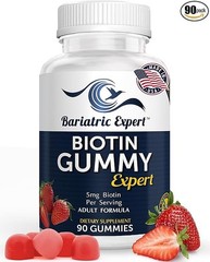 Bariatric Expert Biotin Vitamin Fast-Melting Supplement 90 Count for Adults
