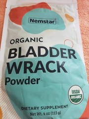 NEMSTAR Naturals – USDA Organic BLADDER WRACK Powder – 35 Servings – Exp 9/2025