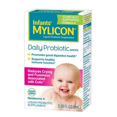 Infants’ Daily Probiotic Drops, for Colic and Fussiness, 8mL, 21 Daily Doses