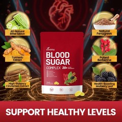 VIVONU– Blood Sugar Complex,Berberine, Fenugreek & Mulberry Leaf for Antioxidant