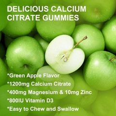 Calcium Citrate 1200Mg with Vitamin D3 Supplement for Women and Men – Chewabl…