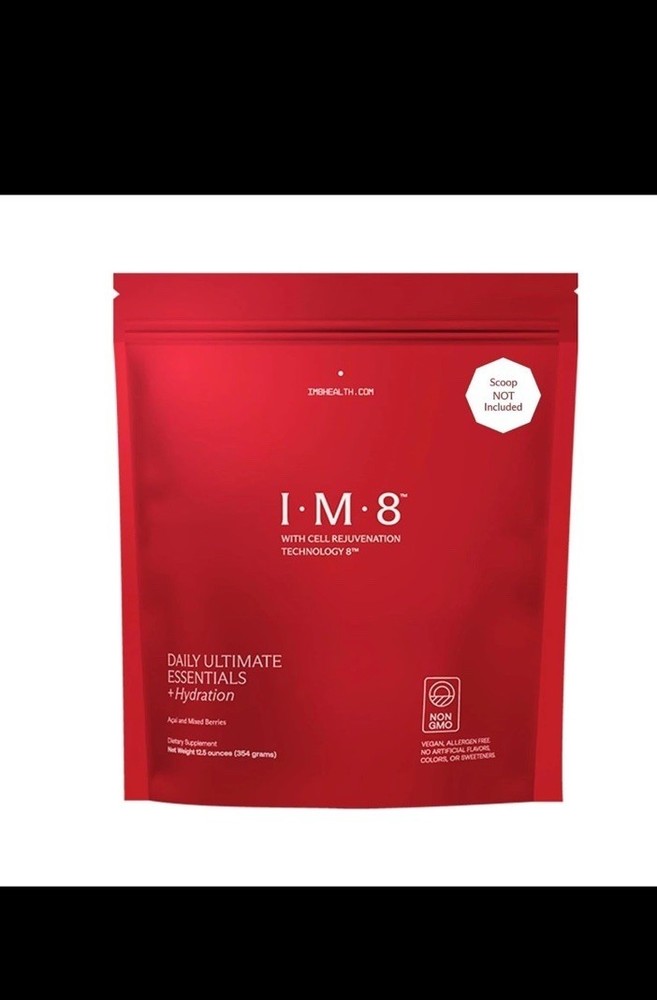 IM8 Daily Ultimate Multivitamin 12.5 Oz Bag CoQ10 Probiotics Greens Vegan